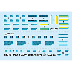 Trumpeter Maquette Avion F-100f Super Sabre pas cher