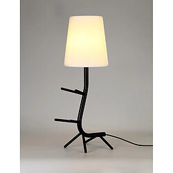 Inspired Lampe de table Centipede avec abat-jour, 1 x E27, noir/blanc