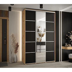 Abiks Meble Armoire DAVOS 5 À Portes Coulissantes 235,2/160/45 3 Portes