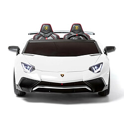 Avis Ataa Lamborghini Aventador SV 24v voiture géante Blanc