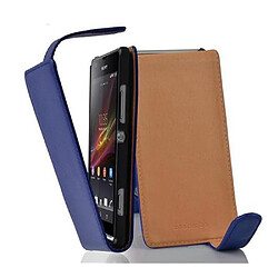 Cadorabo Coque Sony Xperia SP Etui en Bleu