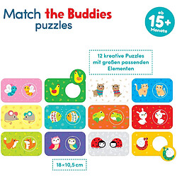 Acheter Banana Panda 49030 Match The Buddies Puzzle Répartition Jeux Multicolore