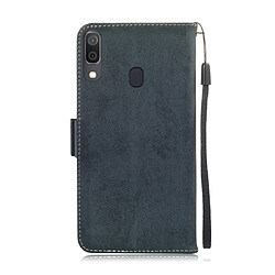 Avis Wewoo Housse Coque Etui en cuir multifonctionnel avec rabat horizontal fente pour carte et support Galaxy A30 noir