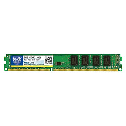 Wewoo Mémoire vive RAM DDR3 1066MHz 2GB 1.5V Module de à compatibilité totale pour PC bureau