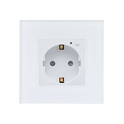 Avis Ledkia [NO ACTIVAR] Prise Type F Schuko Wifi avec Cadre PC Blanc