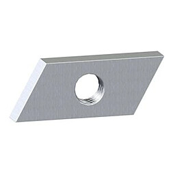 ecrou - 6 mm - pour longeron aluminium - spacial - thalassa - boite de 100 - schneider electric nsynm6