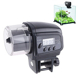 Wewoo Distributeur d'alimentation poisson Aquarium Numérique LCD Auto Alimentations minuterie Pet Capacité: 30-80g