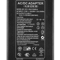 Acheter Wewoo Bloc d'alimentation Adaptateur CA de la prise 12V 4A / 8 canaux d'AU AU, 5,5 x 2,5 mm