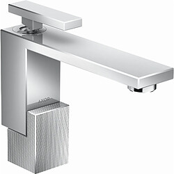 Mitigeur de lavabo HANSGROHE AXOR Edge , coupe diamant, bonde push-open chromé - 46011000