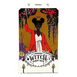 Universal 78 Deck de carte de tarot de sorcière moderne toutes les femelles Rider Waite Imagery Party Game Give