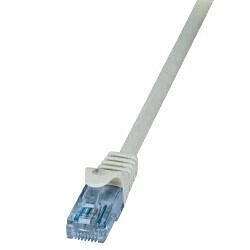 LogiLink CP3012U câble de réseau 0,25 m Cat6a U/UTP (UTP) Gris (LOGILINK - Patch Cable Cat.6A 10GE Home U/UTP EconLine grey 0,25m)