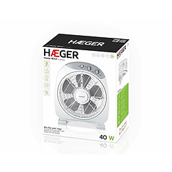 Avis Ventilateur de Sol Haeger FF-012.004A Blanc 40 W