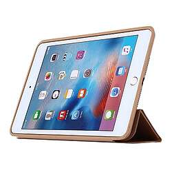 Wewoo Smart Cover or pour iPad mini 4 Étui en cuir de couleur unie à rabat horizontal avec support et fonction de veille / réveil pas cher