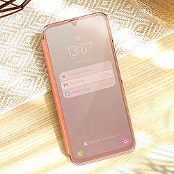 Acheter Avizar Étui Clear View pour Galaxy A34 5G Clapet Miroir Fonction Support Rose gold