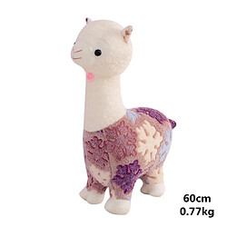 Universal 60cm Créatif Cartoon Alpaca Peluche Oreiller Canapé Taille Coussin Apaisant Jouets pour Enfants Noël St-Valentin Cadeaux | Oreillers de luxe