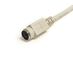 StarTech.com 6 ft. PS/2 Keyboard/Mouse Extension Cable câble PS/2 1,83 m Beige