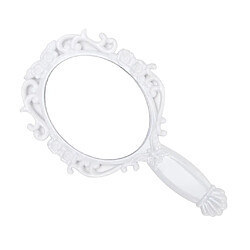 Acheter miroir à main vintage princesse baroque bois