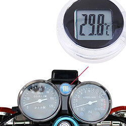 2pcs Étanche Jauge de Température Numérique Instrument Universel de Moto ATV