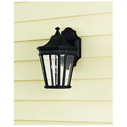 Elstead Lighting Applique murale extérieur Cotswold Noir