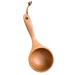 louche en bois louche de riz louche sauna cuillère cuillère en hêtre louche de thé japonaise