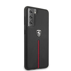 Acheter Caseink Coque Ferrari ? FEOSIHCS21MBK Samsung S21 Plus Noir