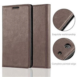 Cadorabo Coque Sony Xperia M5 Etui en Brun