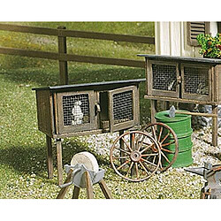 POLA 333209 Rabbit Stall G Scale Building Kit