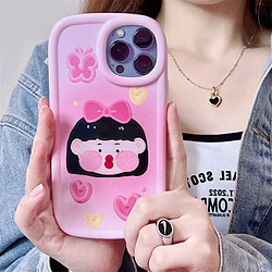 GUPBOO Étui pour iPhone11ProMax parodie tootzui amour fille amusement coque de téléphone