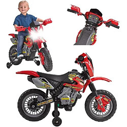 Mini moto cross 6V de Feber modo cross électrique pour enfant