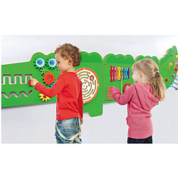 Viga Toys Crocodile mural multi-fonctions