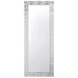 Beliani Miroir MARANS 50 cm 130 cm Argenté