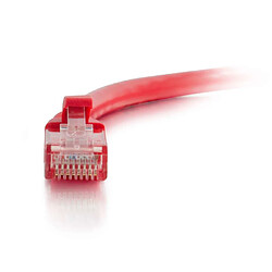 Avis Cables To Go C2G Câble de raccordement réseau Cat6 avec gaine non blindé (UTP) de 3 M - Rouge