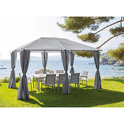 Tonnelle de jardin Santorini 3 x 4 m Ardoise - Hespéride