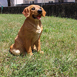 Acheter Farmwood Animals Chien golden retriever en résine Assis.