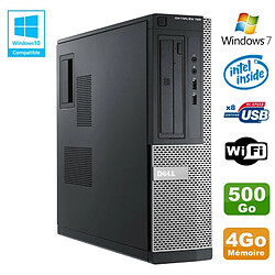 PC DELL Optiplex 390 DT G2020 DVD Ram 4Go DDR3 Disque 500Go Wifi HDMI Win 7 - Occasion