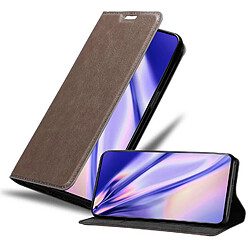 Cadorabo Coque Oppo FIND X2 Etui en Brun