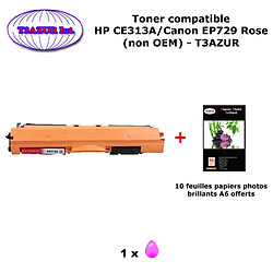 Toner générique Canon CRG729 Magenta pour imprimante Canon i-Sensys LBP7010C, LBP7018C+10f PPA6 -T3AZUR