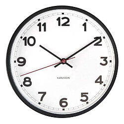 Avis Karlsson Horloge ronde en métal New classic 20 cm Blanc.