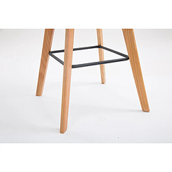 Non Tabouret de bar Metz plastique Natura