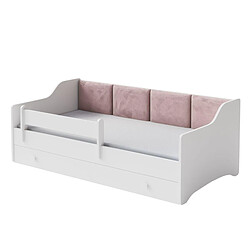 Kobi Lit enfant ERYK 160x80 cm rose