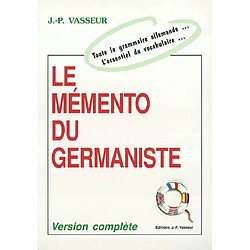 Le mémento du germaniste : version complète