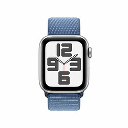 Montre intelligente Apple Watch SE Bleu Argenté 40 mm