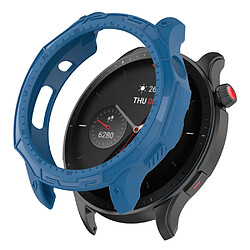 Coque en TPU pour votre Huami Amazfit GTR 4 46mm - bleu foncé