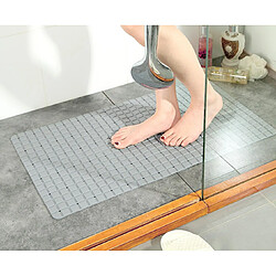 Avis YP Select Tapis de sol de toilette en PVC Tapis de douche domestique Tapis antidérapant - Jaune abricot 40 * 71cm