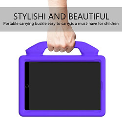 Coque en TPU anti-choc EVA avec béquille violet pour votre Apple iPad mini (2019) 7.9 pouces/mini 4