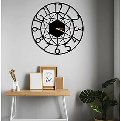 Avis DEKORY Siena Horloge Murale en Métal 50cm