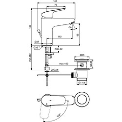 Robinet de lavabo