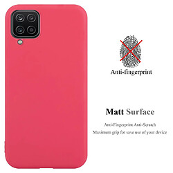 Cadorabo Coque Samsung Galaxy A12 / M12 Etui en Rouge