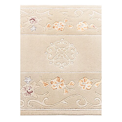 Vidal Tapis de couloir en laine 295x81 brun Darya pas cher