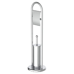 EISL Ensemble de toilette sur pied 2 en 1 Chrome